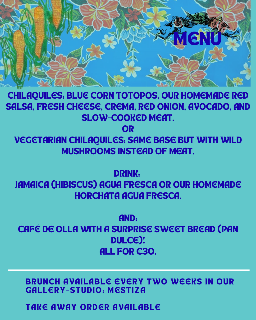 Saturday Brunch with Fondita Mestiza (11th April)